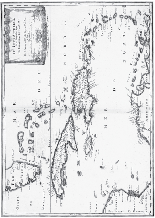 David Sanson and Guillaume Sanson Les Isles Antilles 1703 COURTESY OF THE - photo 3