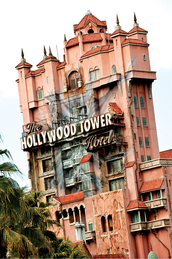 The stomach-lurching drops at Tower of Terror a unique thrill ride set in - photo 15