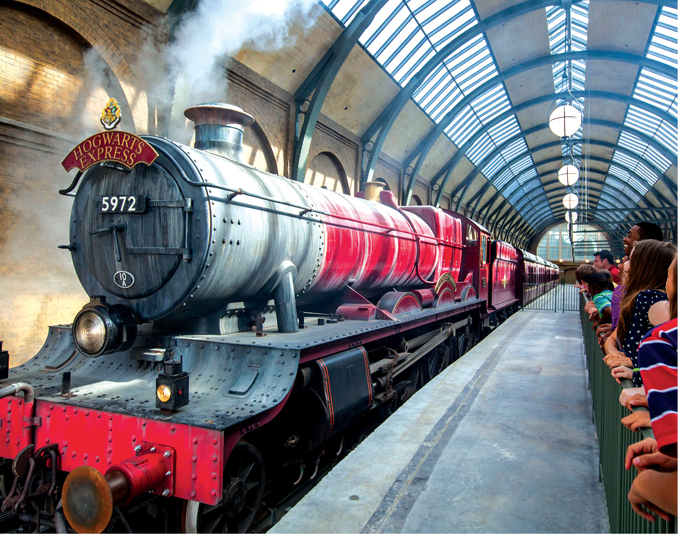 All aboard the Hogwarts Express to the Wizarding World of Harry Potter at - photo 7