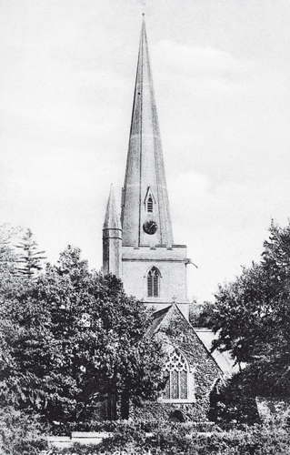 Kingswood church from a postcard stamped and posted in 1904 The church still - photo 2