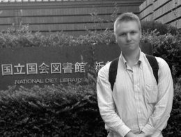 Joshua Blakeney pictured here at the National Diet Library in Tokyo is a - photo 2