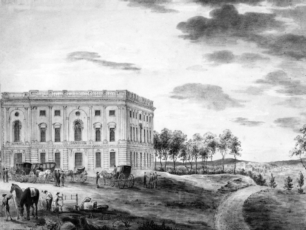 Thomas Birchs drawing of the Capitol in 1800 Only the North Wing was - photo 3