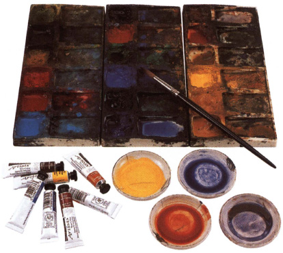 First of all you will need some watercolour paints which have been specially - photo 3