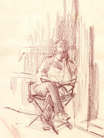 The Grocery Store Owner Italy 15x10cm6x3in This man sitting reading was - photo 7