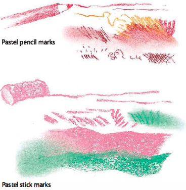 Hard pastel sticks and pencils are great for sketching you can achieve - photo 8