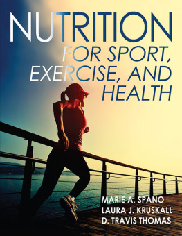 Marie Spano - Nutrition for Sport, Exercise, and Health