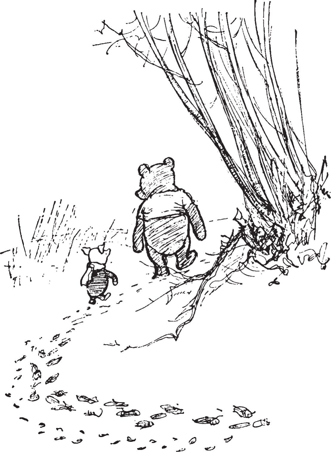 From In Which Pooh and Piglet Go Hunting and Nearly Catch a Woozle - photo 3