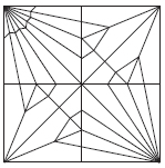 Begin with the shaded side facing up Fold in half in both directions - photo 15