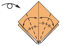 Turn the model over and repeat step 4 Make an inside-reverse fold by - photo 21