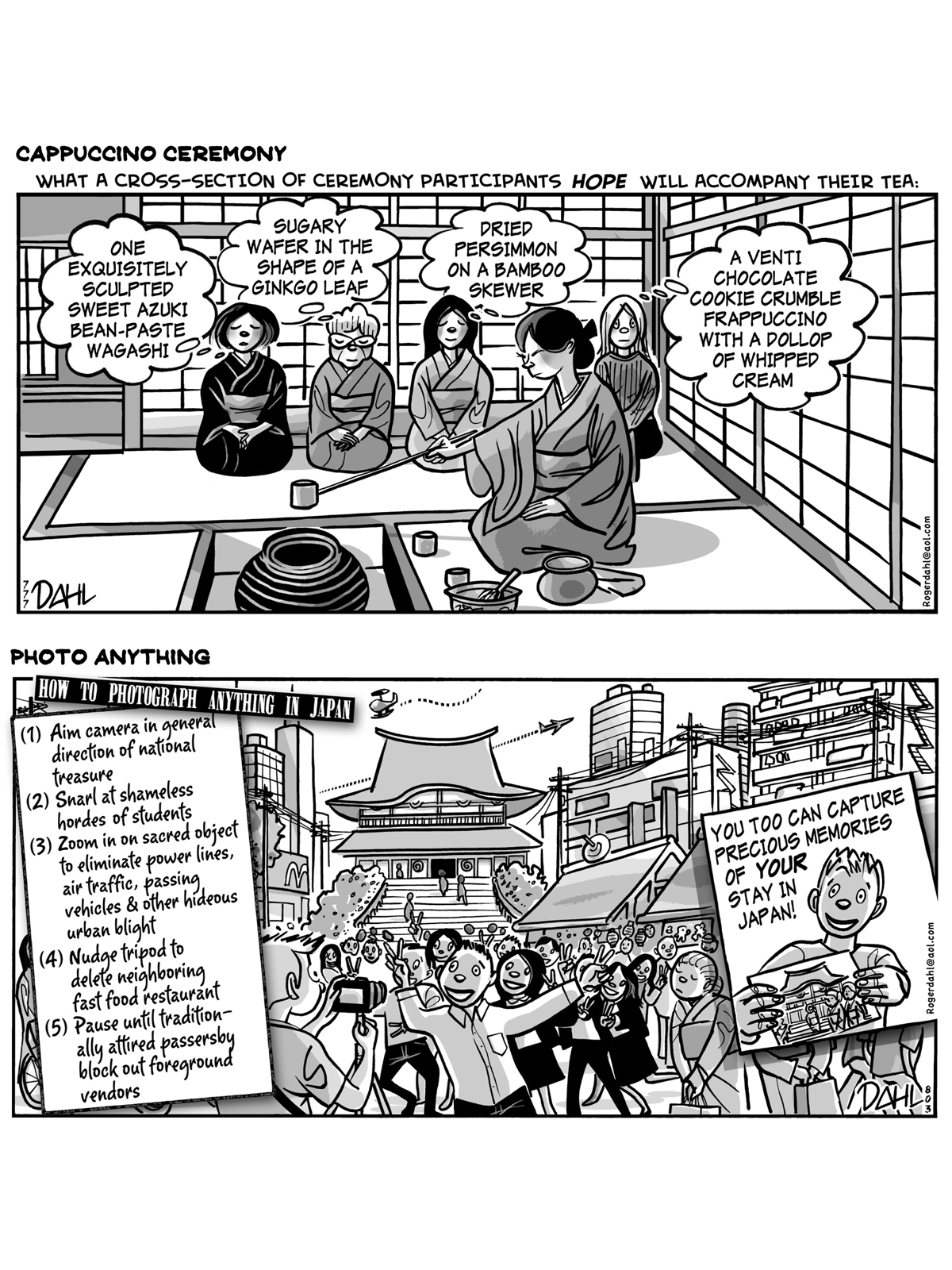 Roger Dahls Comic Japan Best of Zero Gravity Cartoons from the Japan Times-The Lighter Side of Tokyo Life - photo 29