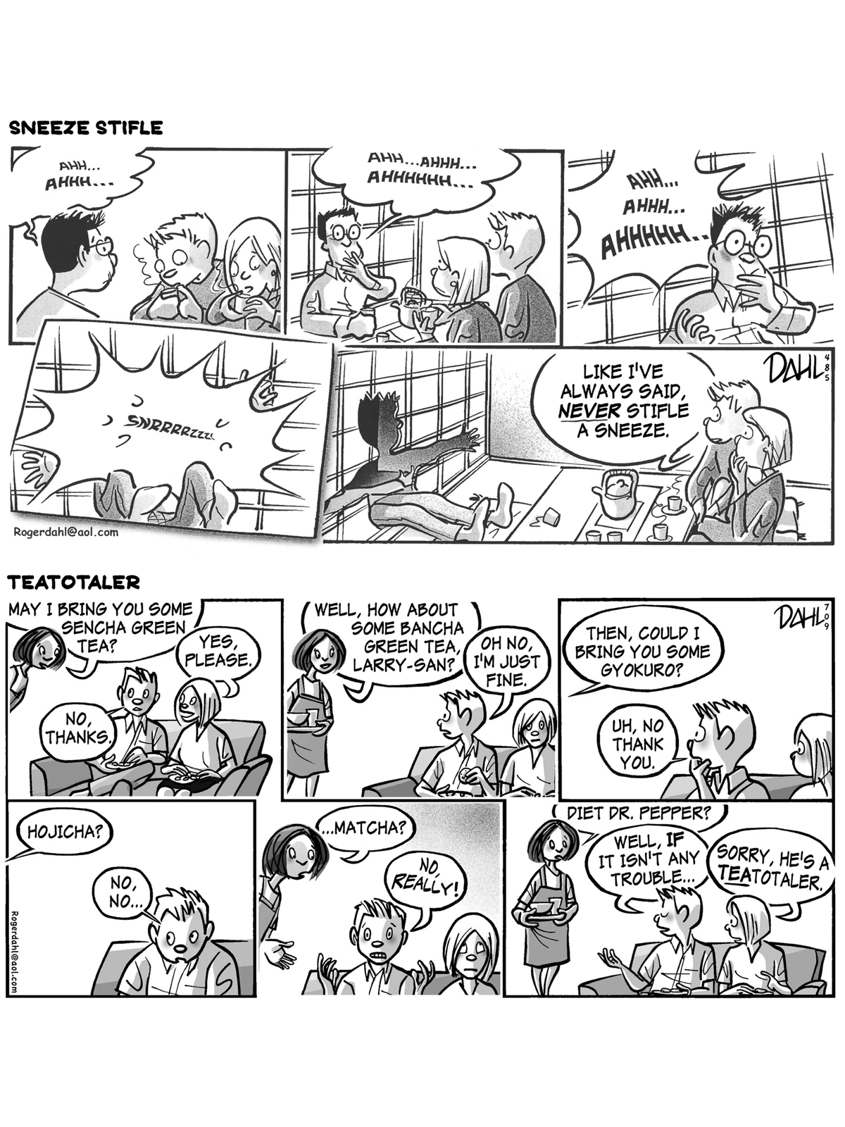 Roger Dahls Comic Japan Best of Zero Gravity Cartoons from the Japan Times-The Lighter Side of Tokyo Life - photo 5