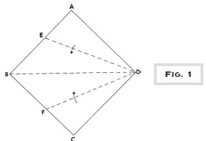 1 With the white side of the paper up and positioned as shown Fig 1 - photo 27