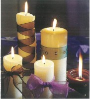 indigo night - be jeweled candles Candlelight always adds ambience and to - photo 11