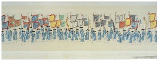 Procession to Anneung attributed to Kim HongdoKorea approx 1786 Handscroll - photo 11