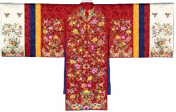 Bridal robe hwalot by Han Sang-sooKorea 1975 Silk with embroidery 47 inches - photo 12