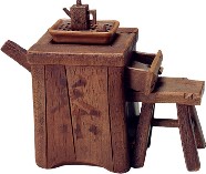 Teapot in the shape of a tea crate and stool by Zhou Dingfang China 1990-2000 - photo 17