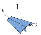 Fix a left turn by bending up the back edge of the right wing slightly - photo 21