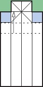 Fold up on line 5 and down on line 6 like an accordion Fold the sides in - photo 21