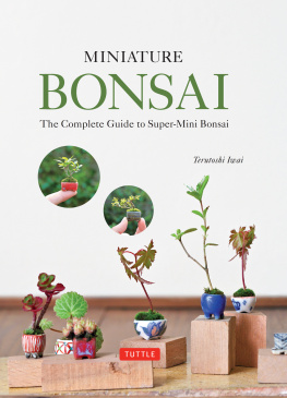 Terutoshi Iwai - Miniature Bonsai: The Complete Guide to Super-Mini Bonsai