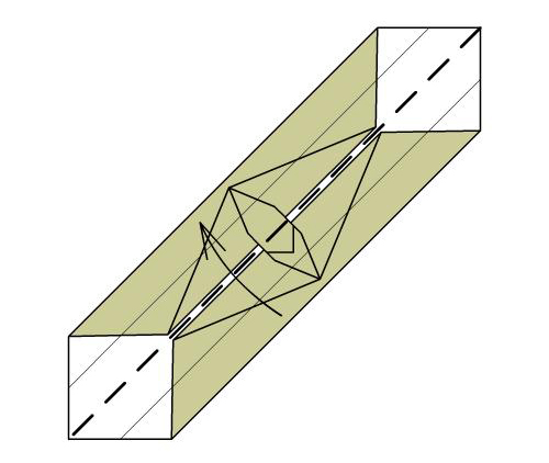 8 Fold the model in half 9 - photo 12