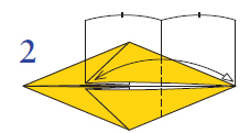 Fold halfway Unfold Squash using the existing creases as a guide - photo 13