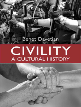 Benet Davetian - Civility: A Cultural History