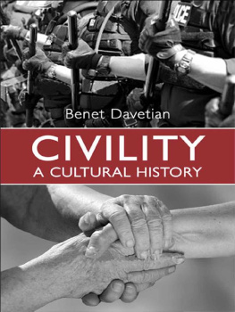 Benet Davetian Civility: A Cultural History