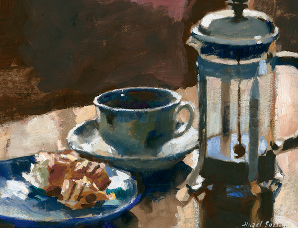 Coffee and Croissants 25 x 30 cm 10 x 12 in Everyday items like these - photo 12