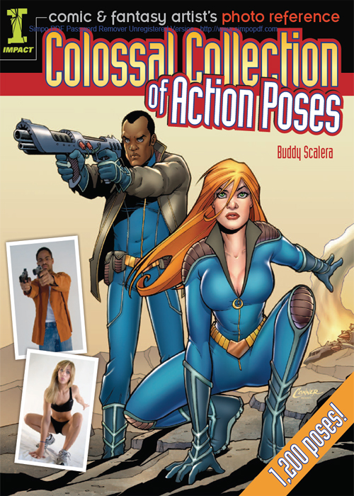 comic fantasy artists photo reference Colossal Collection of Action Poses - photo 1