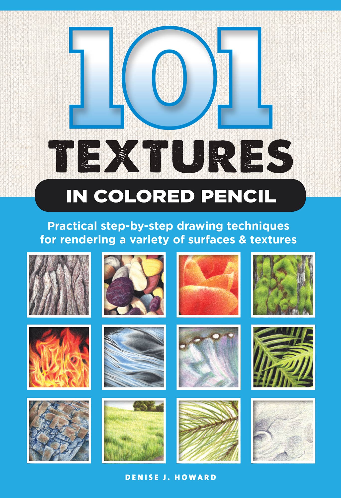 TEXTURES IN COLORED PENCIL BY DENISE J HOWARD How to Use This Book - photo 1