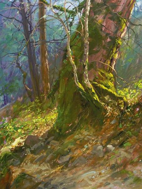 Big Tree oil on canvas 30 24 76cm 61cm Introduction A Short Chat - photo 8