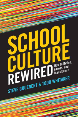 Steve Gruenert School Culture Rewired: How to Define, Assess, and Transform It