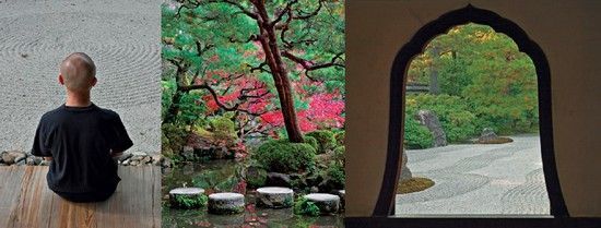 The universe at ones feet Dragon-tail steppingstones in Heian Jingu Shrine A - photo 7