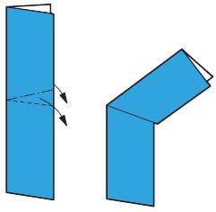 Forming a crimp-fold Valley-fold and mountain-fold the front and back - photo 15