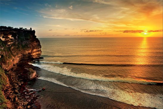 The clifftop temple at Ulu Watu on Balis southwesternmost tip is one of the six - photo 8