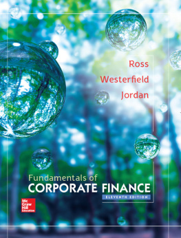 Stephen A. Ross Fundamentals of Corporate Finance