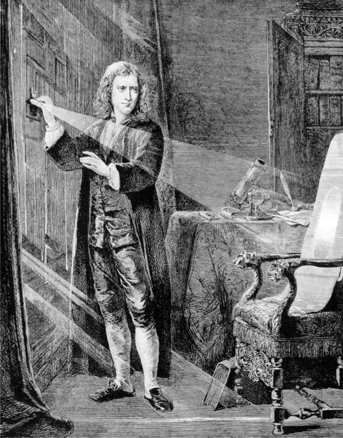 Scientist Sir Isaac Newton provided the foundation for color theory as we - photo 7