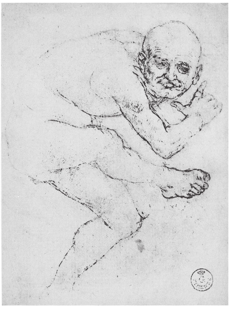 Pieter Brueghel the Elder ca 15251569 Old man dancing Pen and ink on - photo 4