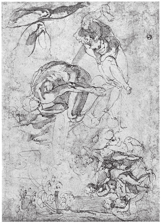 Raffaele de Montelupo Sinibaldi 1505-1556 Children playing at hot cockles - photo 14