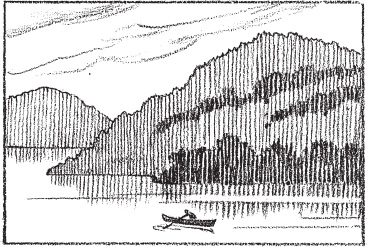 To shade distant landscapes with vertical strokes gives solidity keeps the - photo 10