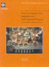 title From Universal Food Subsidies to a Self-targeted Program A Case - photo 1