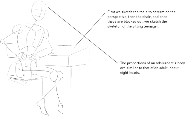 2 Volume 3 Anatomy The character slightly leans over so the torso - photo 14