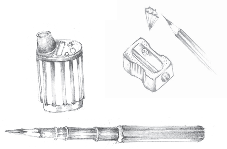 With repeated sharpening your pencils will become shorter of course A pencil - photo 8