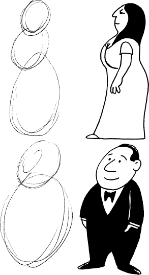 4 Oval doodles can produce figures Doodles can produce the most surprising - photo 5