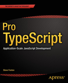 Steve Fenton - Pro TypeScript: Application-Scale JavaScript Development