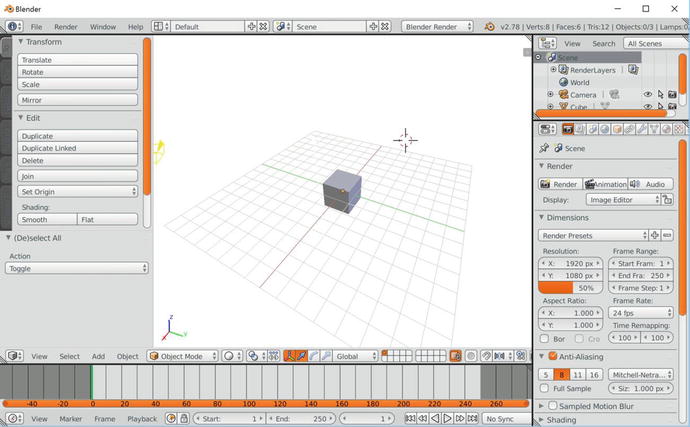 Figure 1-1 The default Blender interface Figure 1-2 The components of - photo 1