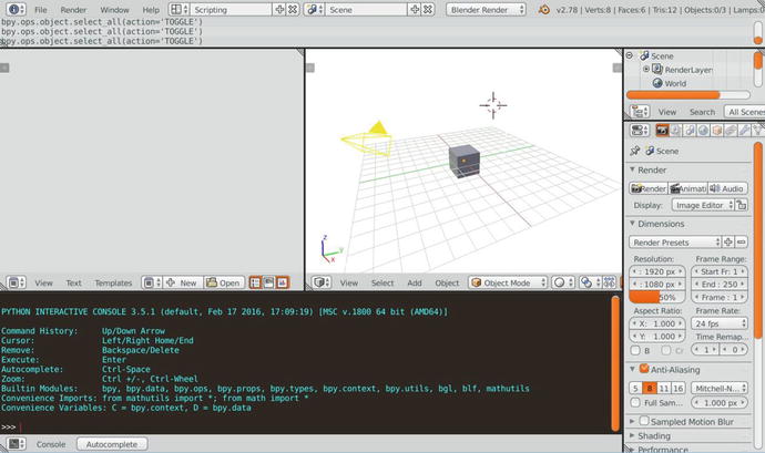 Figure 1-4 The Scripting interface The Scripting layout or some variant of - photo 4