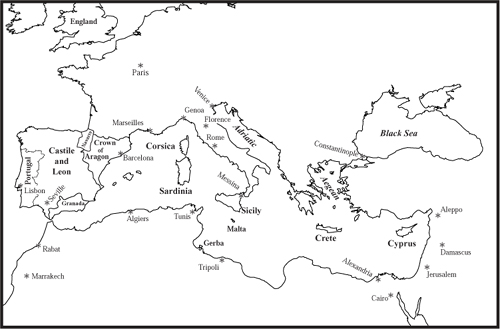 Mediterranean and adjacent lands Map by Lawrence V Mott Atlantic and - photo 5