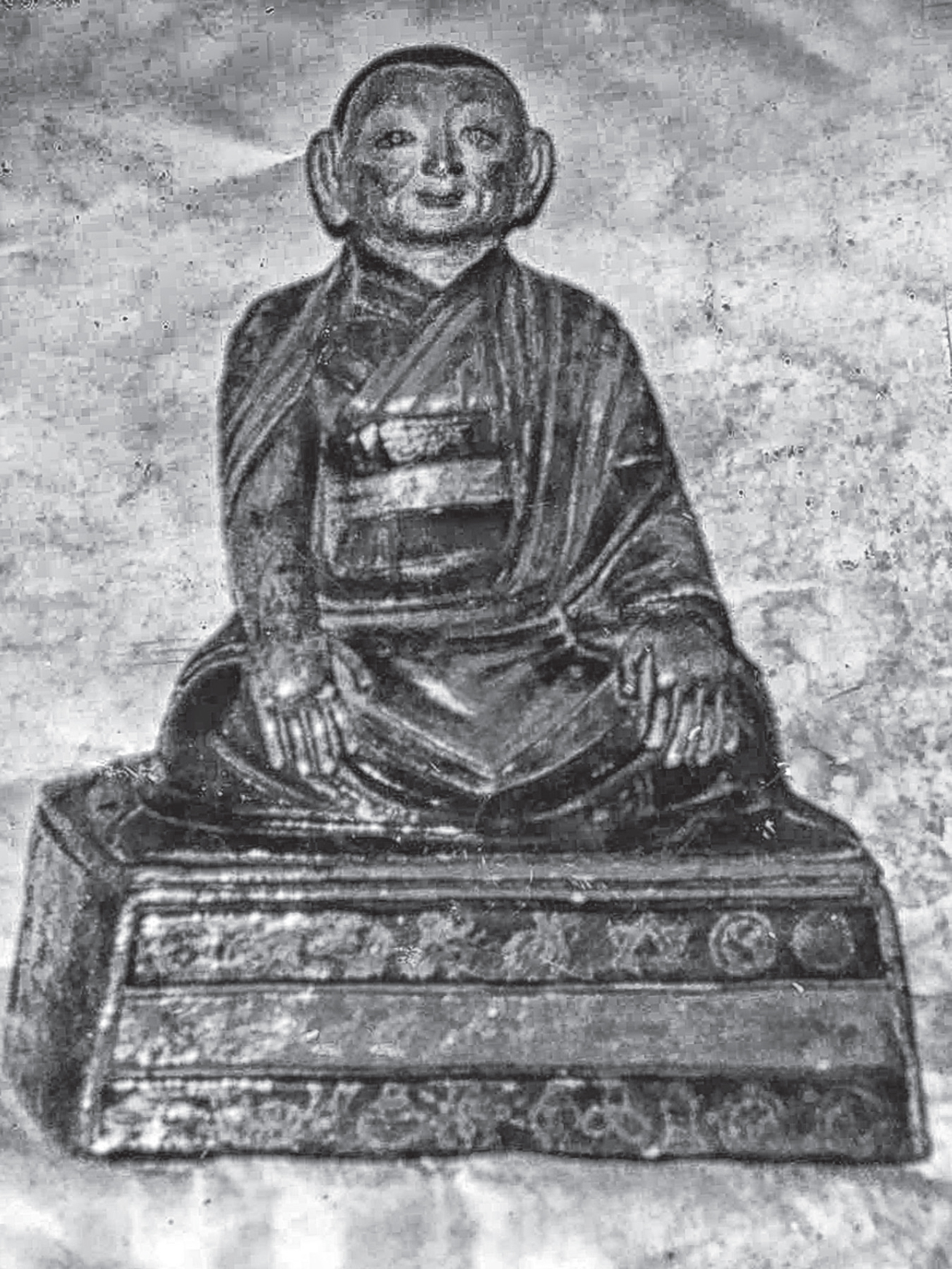 Statue of Patrul Rinpoche said to bear an accurate resemblance made by his - photo 10