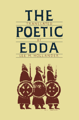 Lee M. Hollander - The Poetic Edda